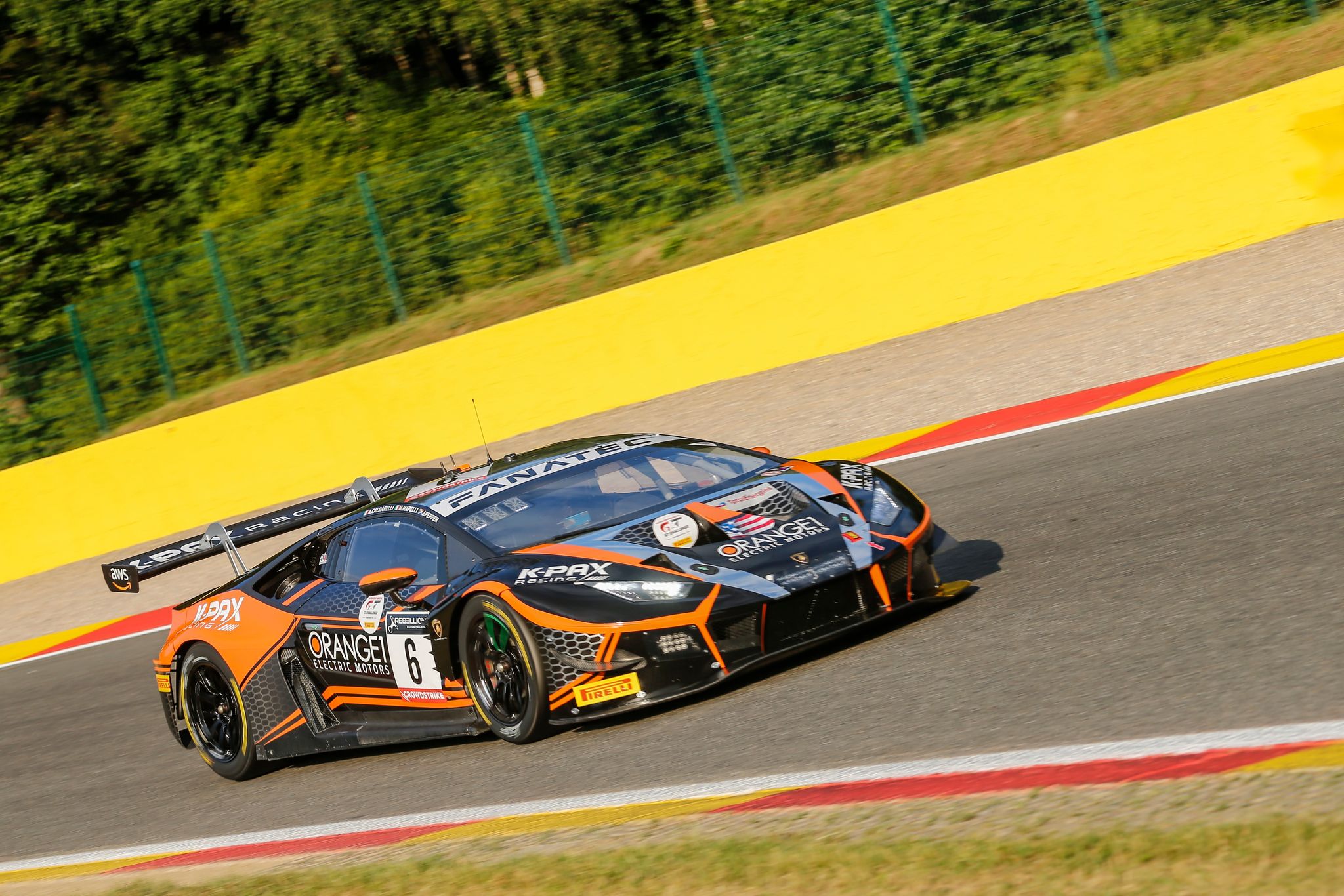 24h Spa, superpole: Caldarelli in vetta con Lamborghini e K-Pax Racing