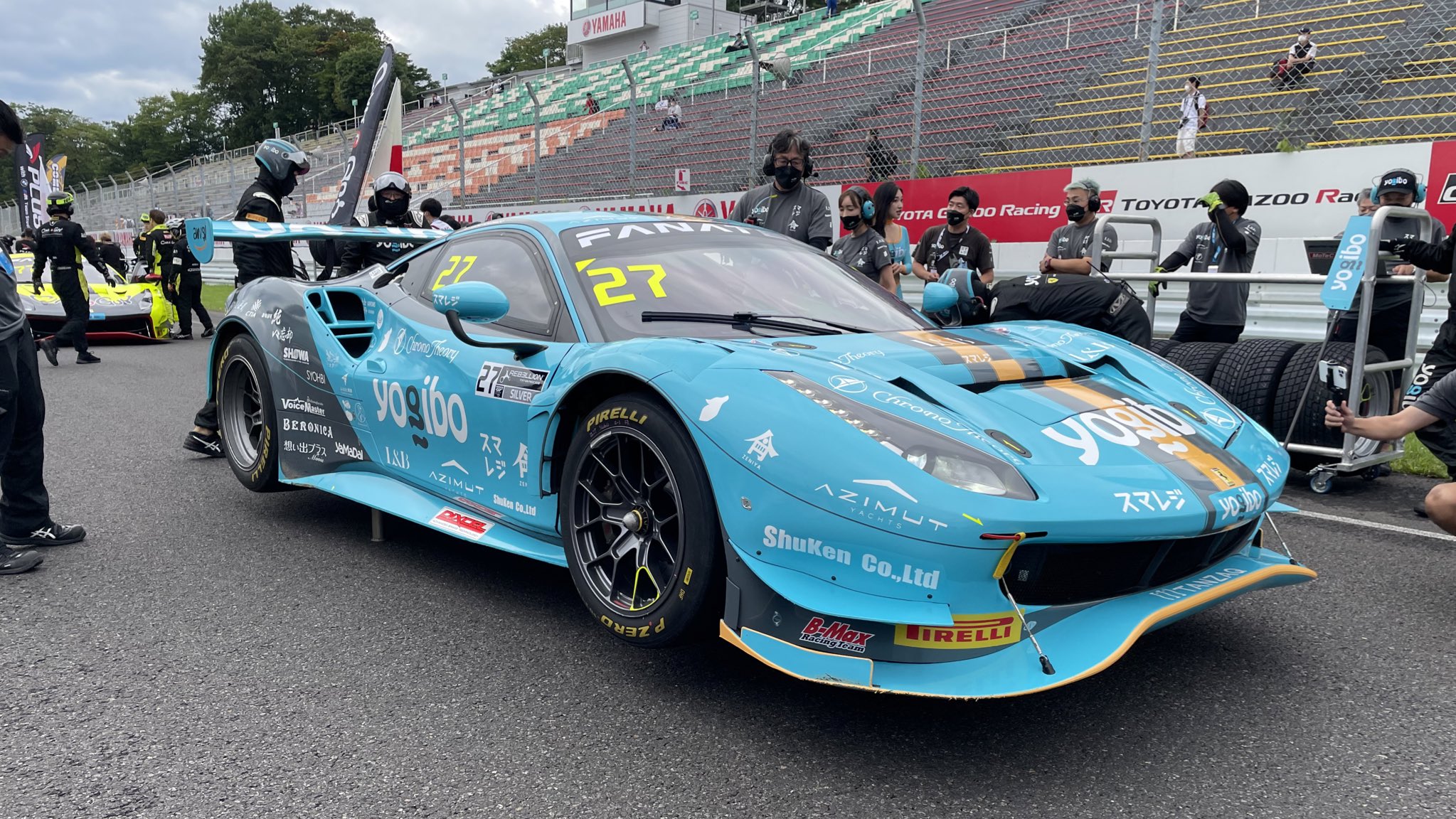 GTWC Asia, Sugo race-1: prima vittoria per Yokomizo/Fujinami con Yogibo Racing