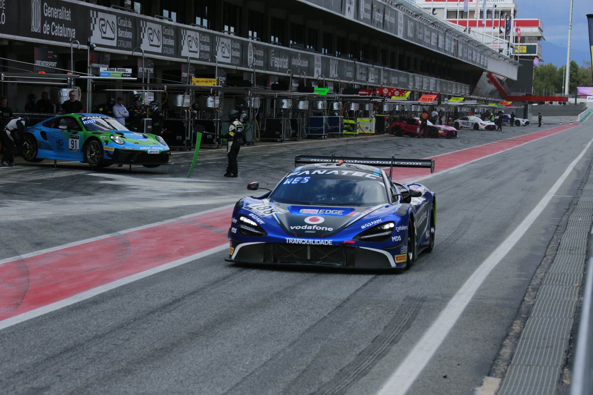 GTWC Europe, McLaren in vetta nei Bronze test