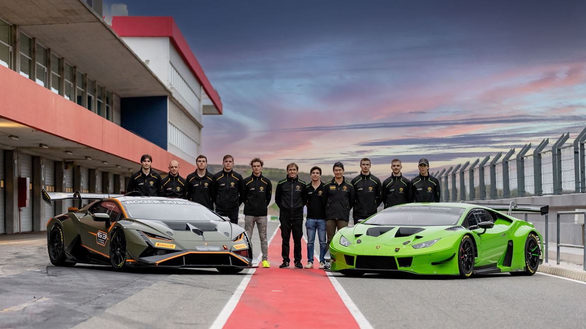 GT, Leonardo Pulcini promosso Lamborghini Factory Driver