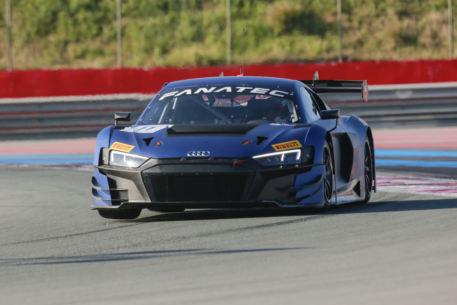 GTWC Europe, test Paul Ricard mattina: Audi avanti con Comtoyou