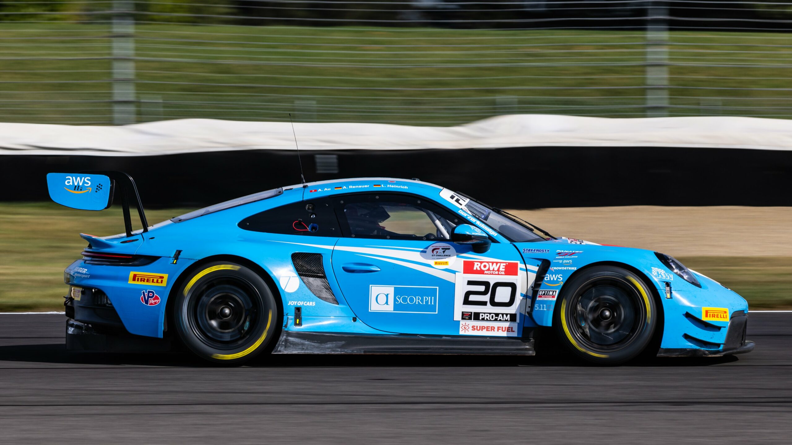 IGTC, 8h Indy Pole Shootout: Heinrich e Porsche beffano Gounon per 33 millesimi