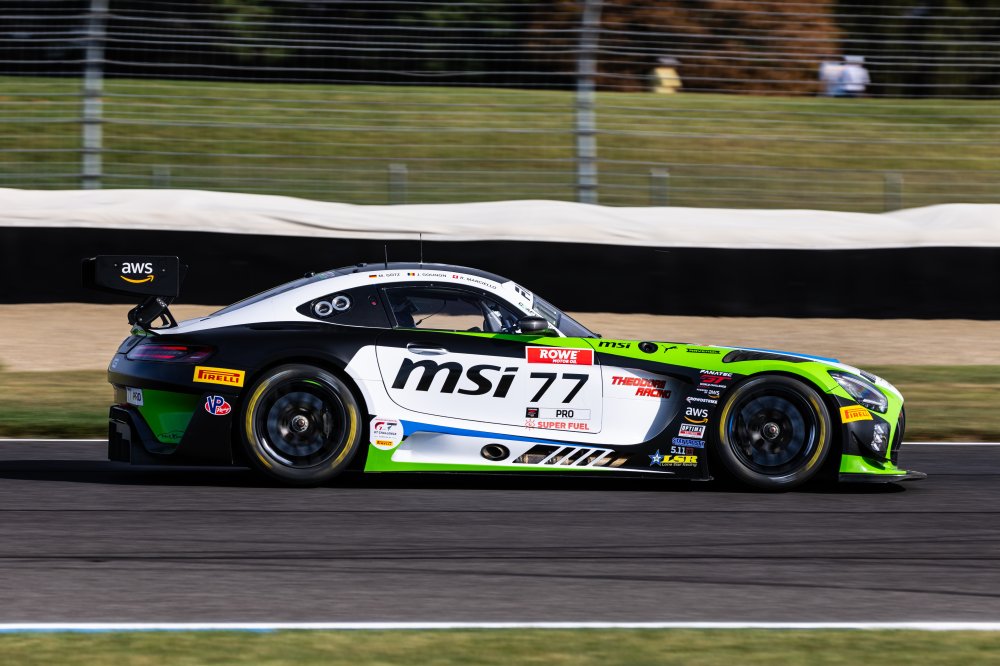 IGTC, 8h Indy qualifiche: Mercedes monopolizza la scena, pole provvisoria per Craft-Bamboo Racing #77