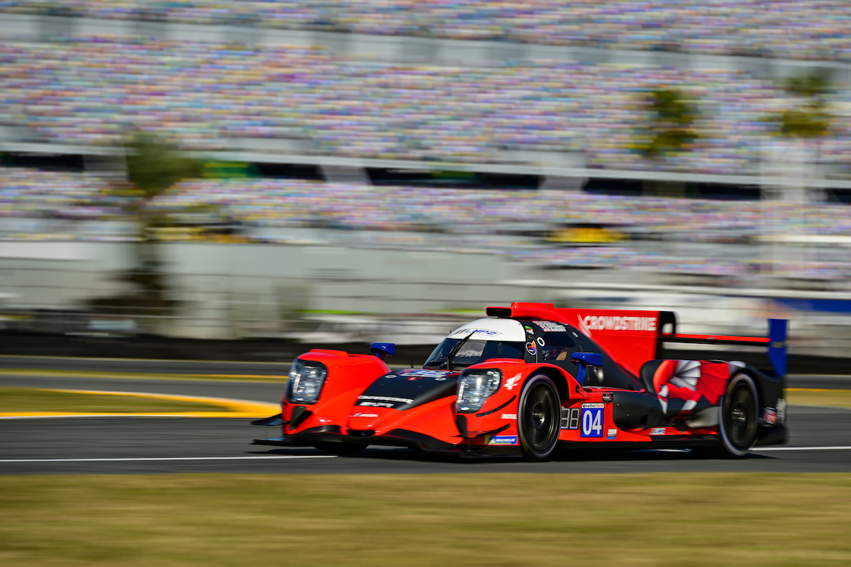 Colton Herta con CrowdStrike Racing by APR a Daytona