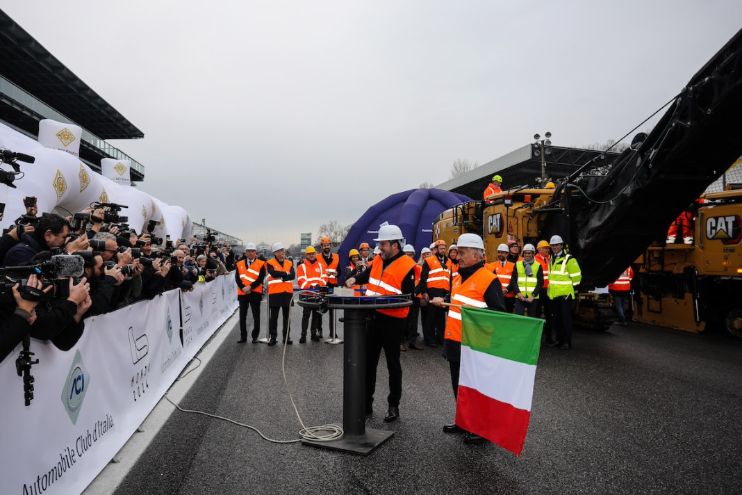 Iniziano i lavori per Monza