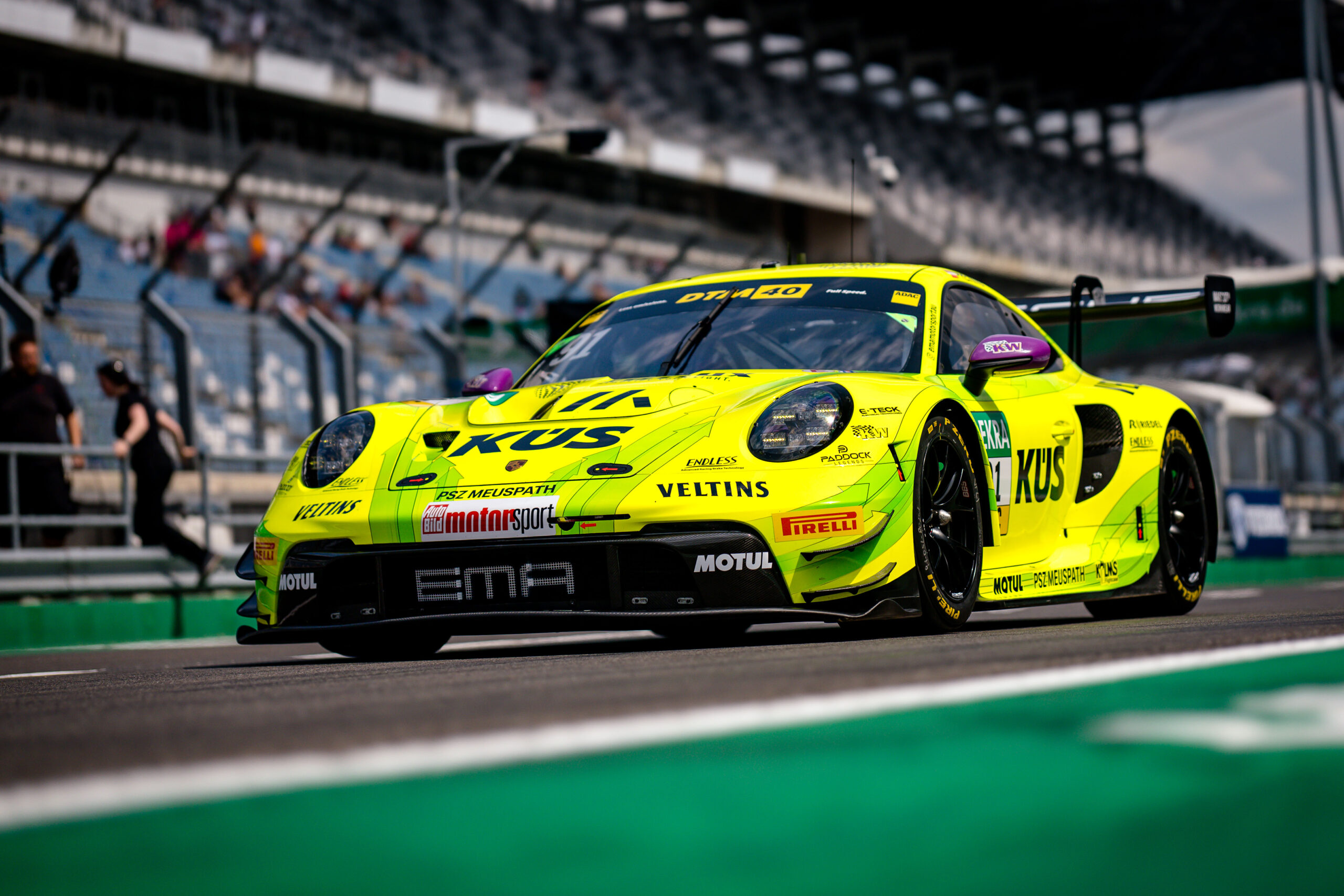 Lausitzring Q2: Preining in pole su Feller