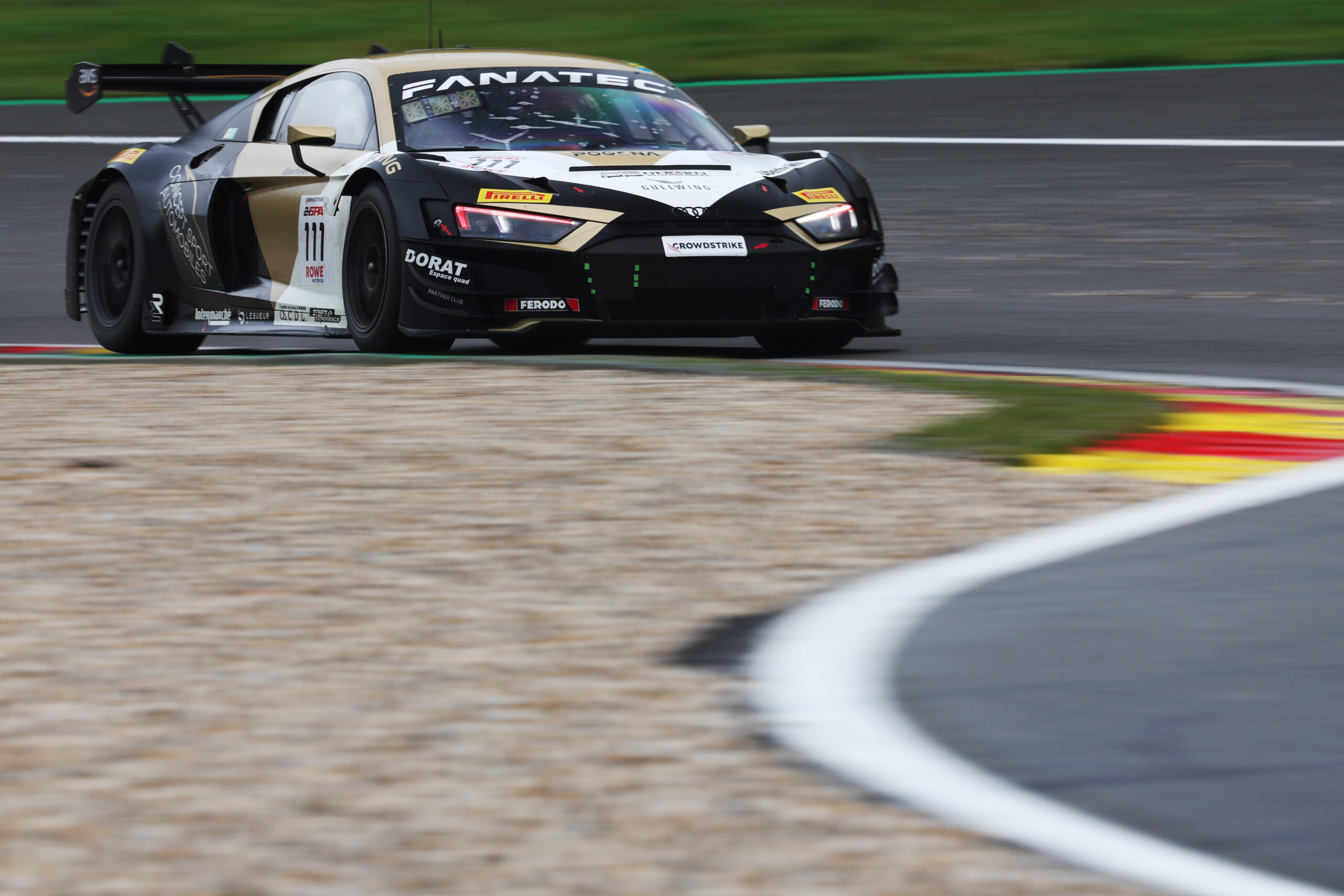 24h Spa, FP2: CSA Racing Audi #111 balza al top