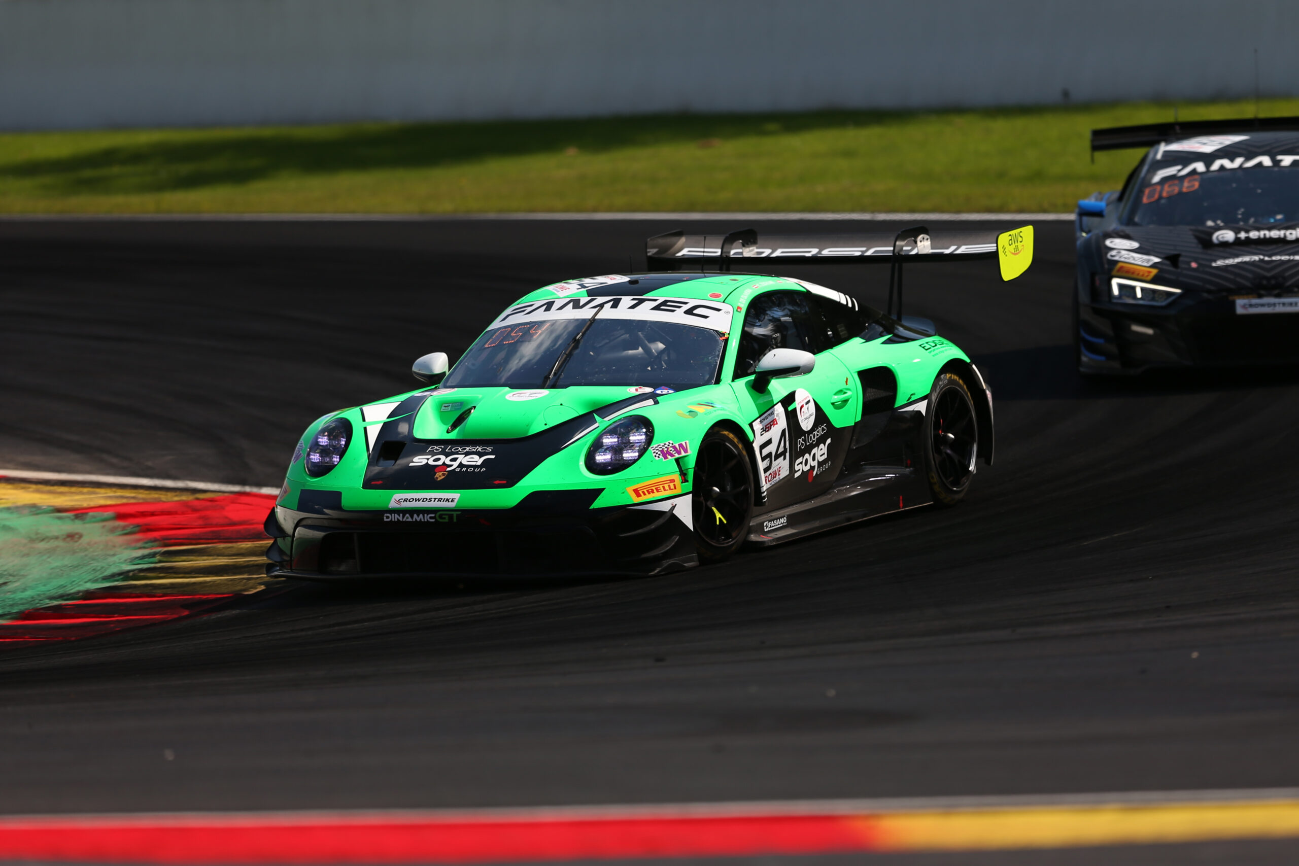 24h Spa, night practice: Dinamic GT Porsche #54 chiude in vetta la giornata