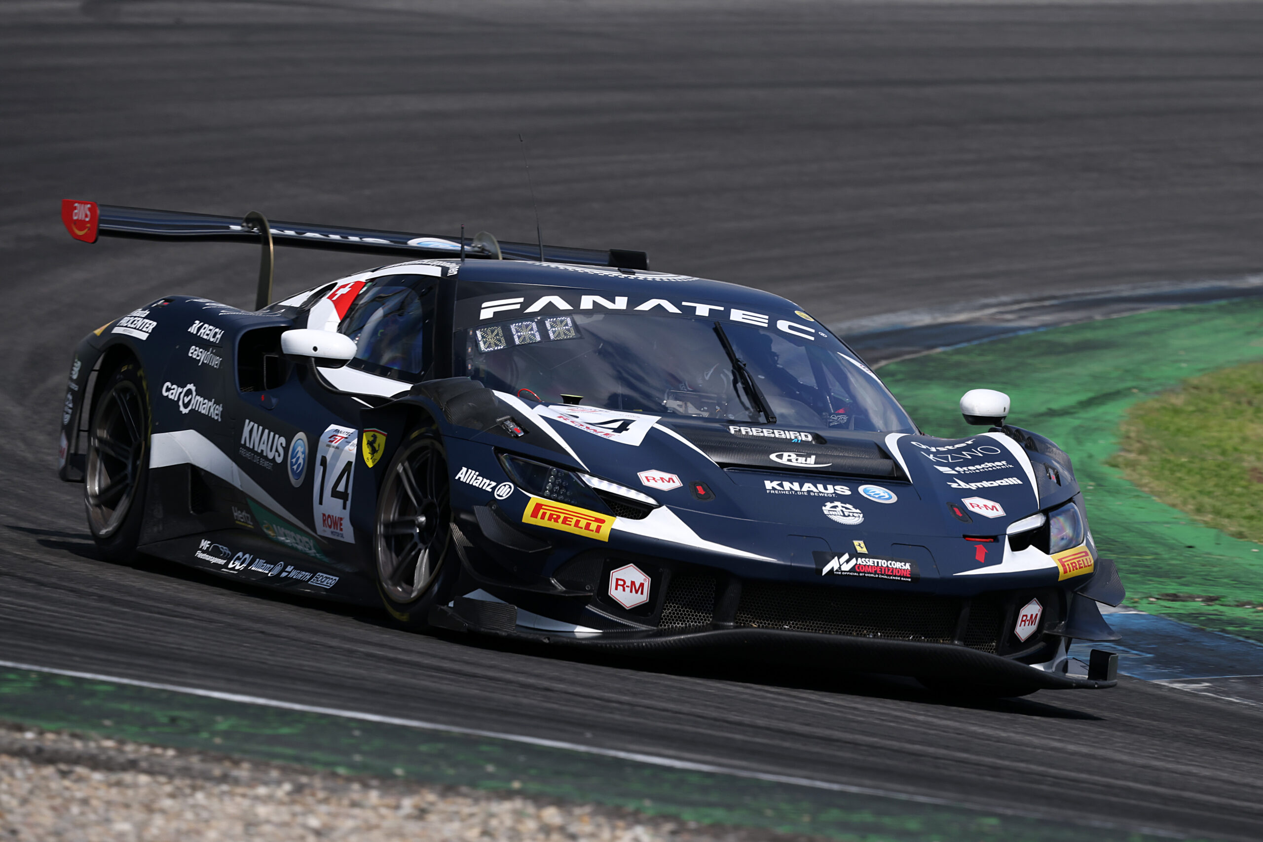 Hockenheim, race-2: prima per Emil Frey Ferrari #14