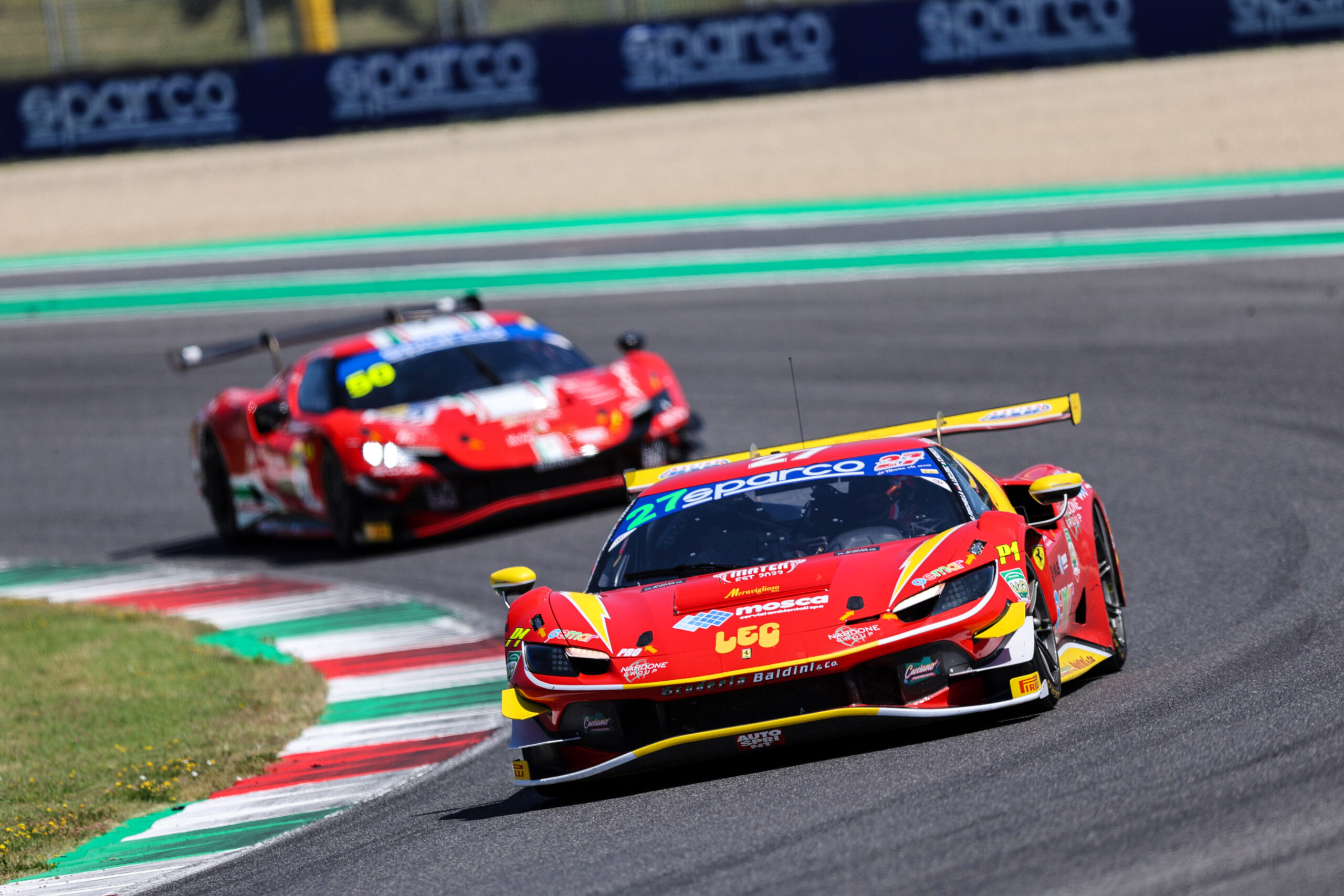 Lamborghini vs Ferrari nella finale di Monza