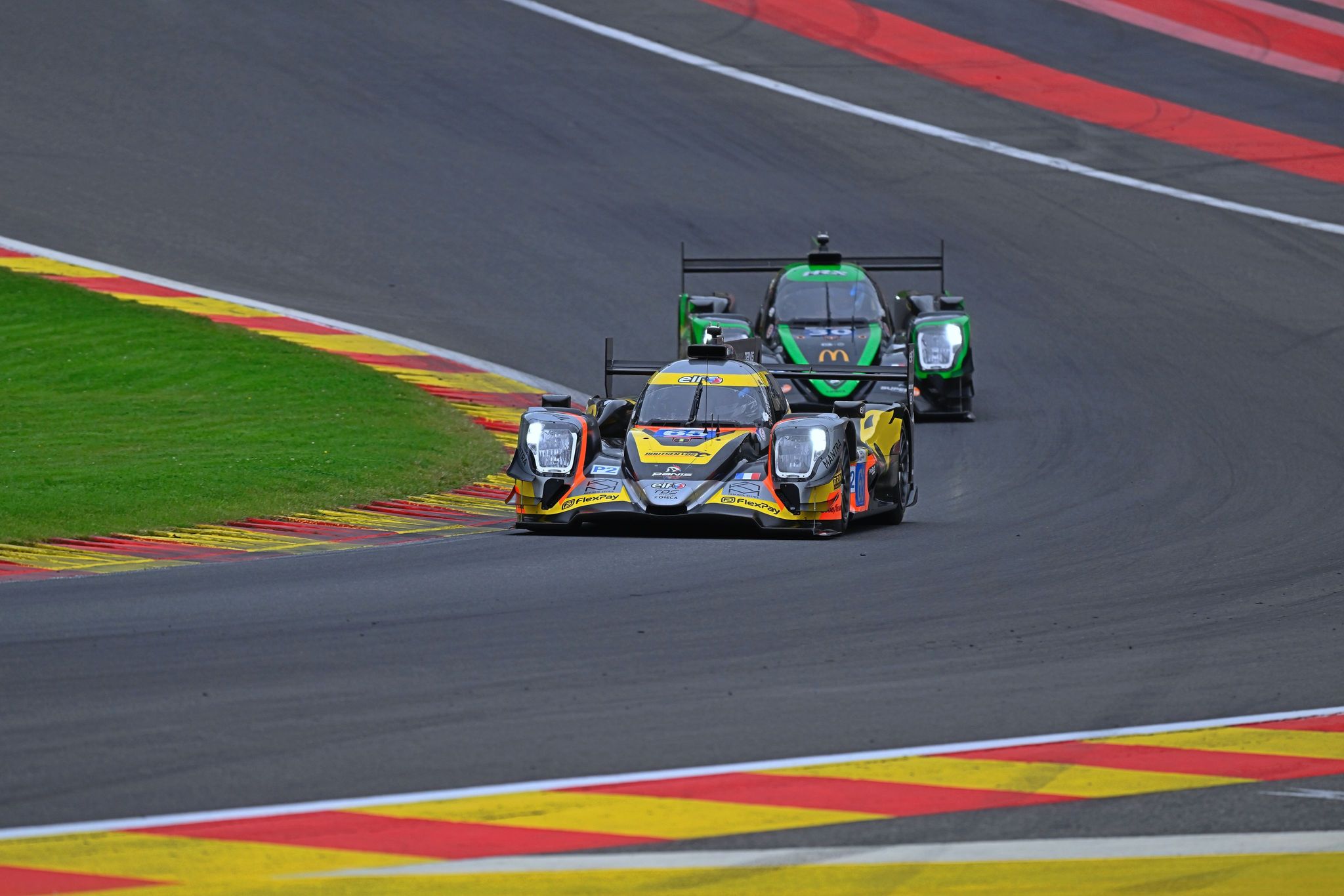 Spa, FP1: Panis Racing #65 al top tra le interruzioni