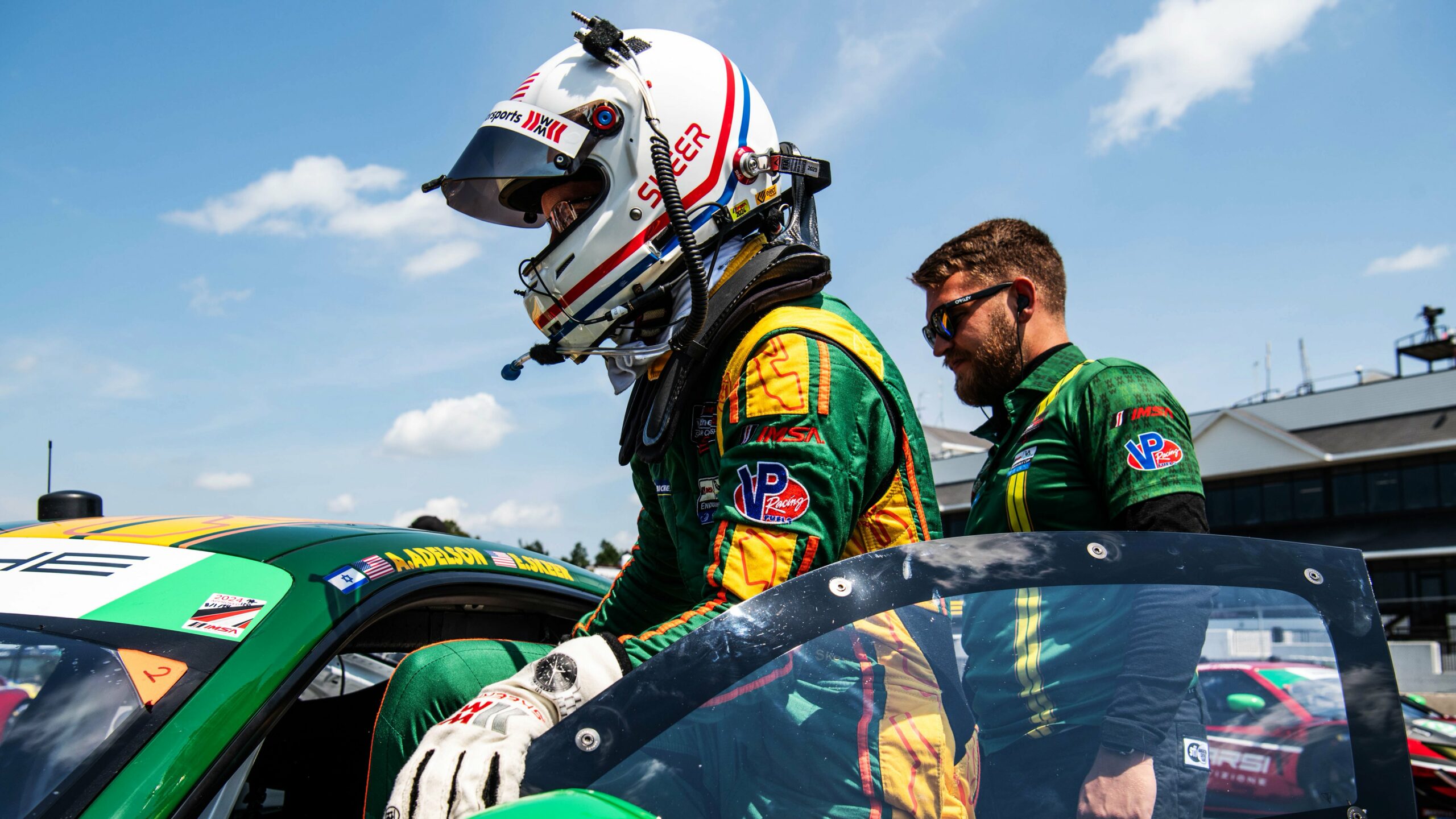 VIR, FP2: Skeer porta in alto Wright Motorsport Porsche #120