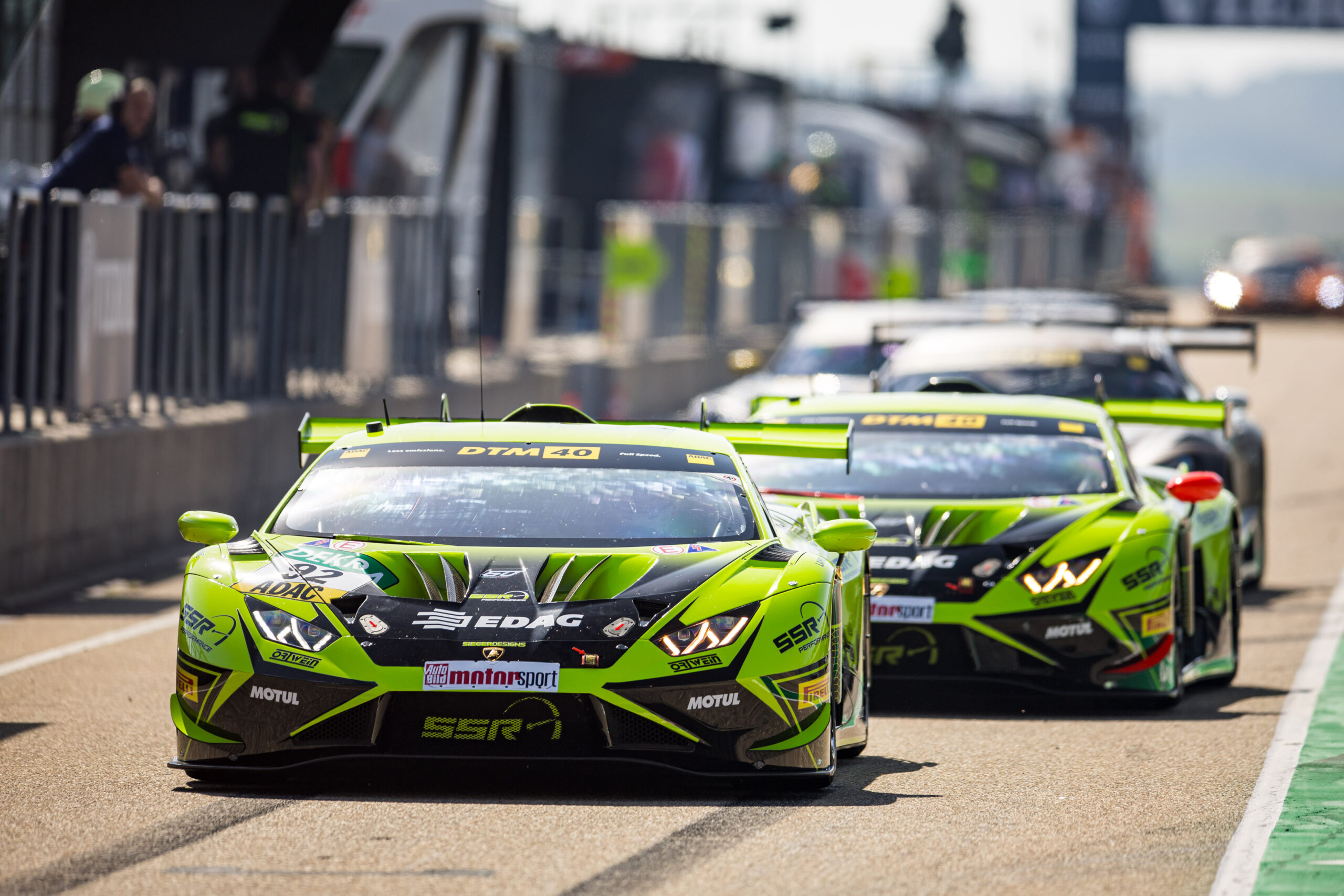 Sachsenring, FP2: Bortolotti e Lamborghini in vetta