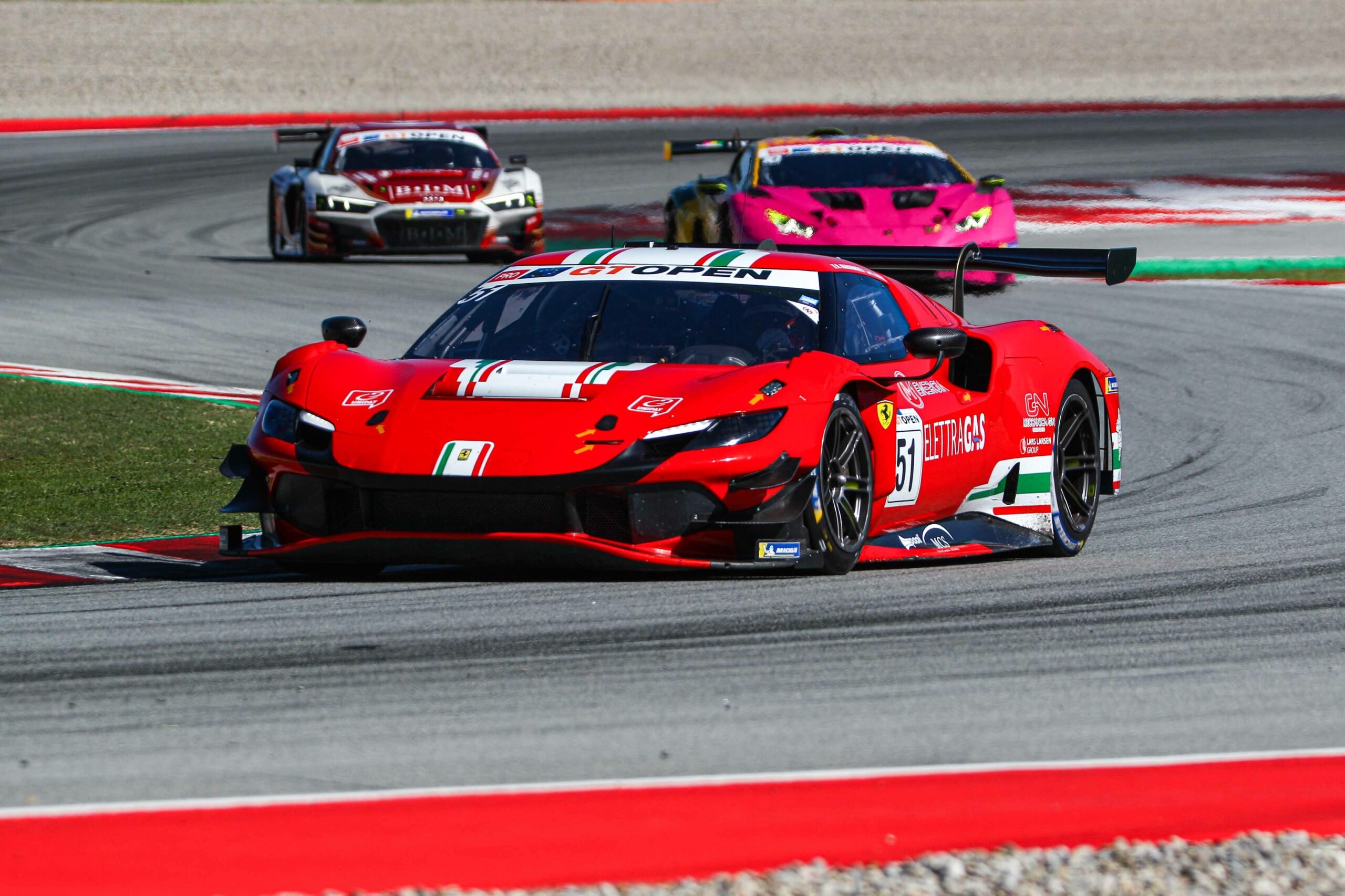 Barcellona, race-2: Spirit or Race Ferrari torna al top, Reicher/Haase e Deledda a pari punti prima di Monza!