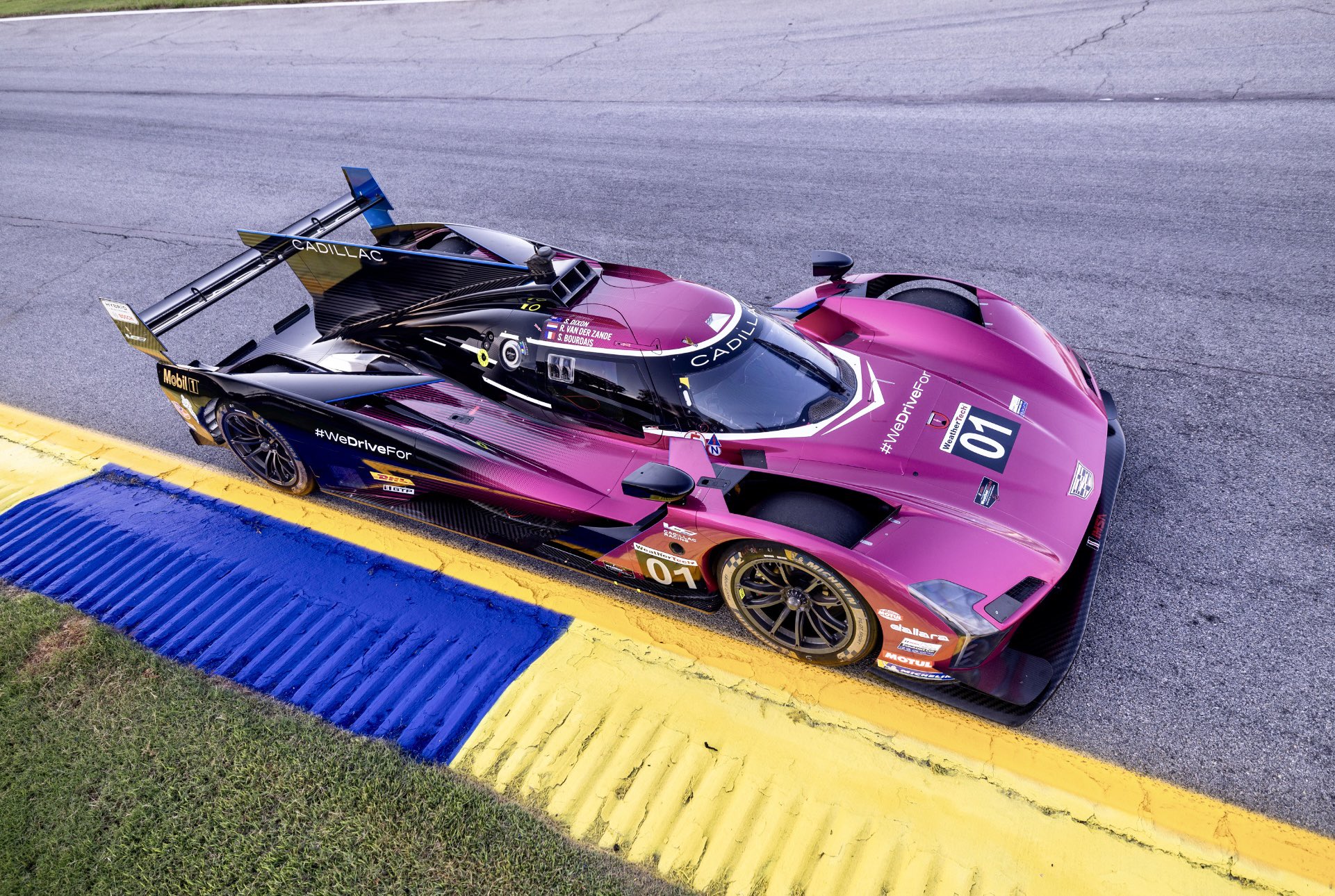 Petit Le Mans, FP1: la ‘Pink Cadillac’ apre le danze