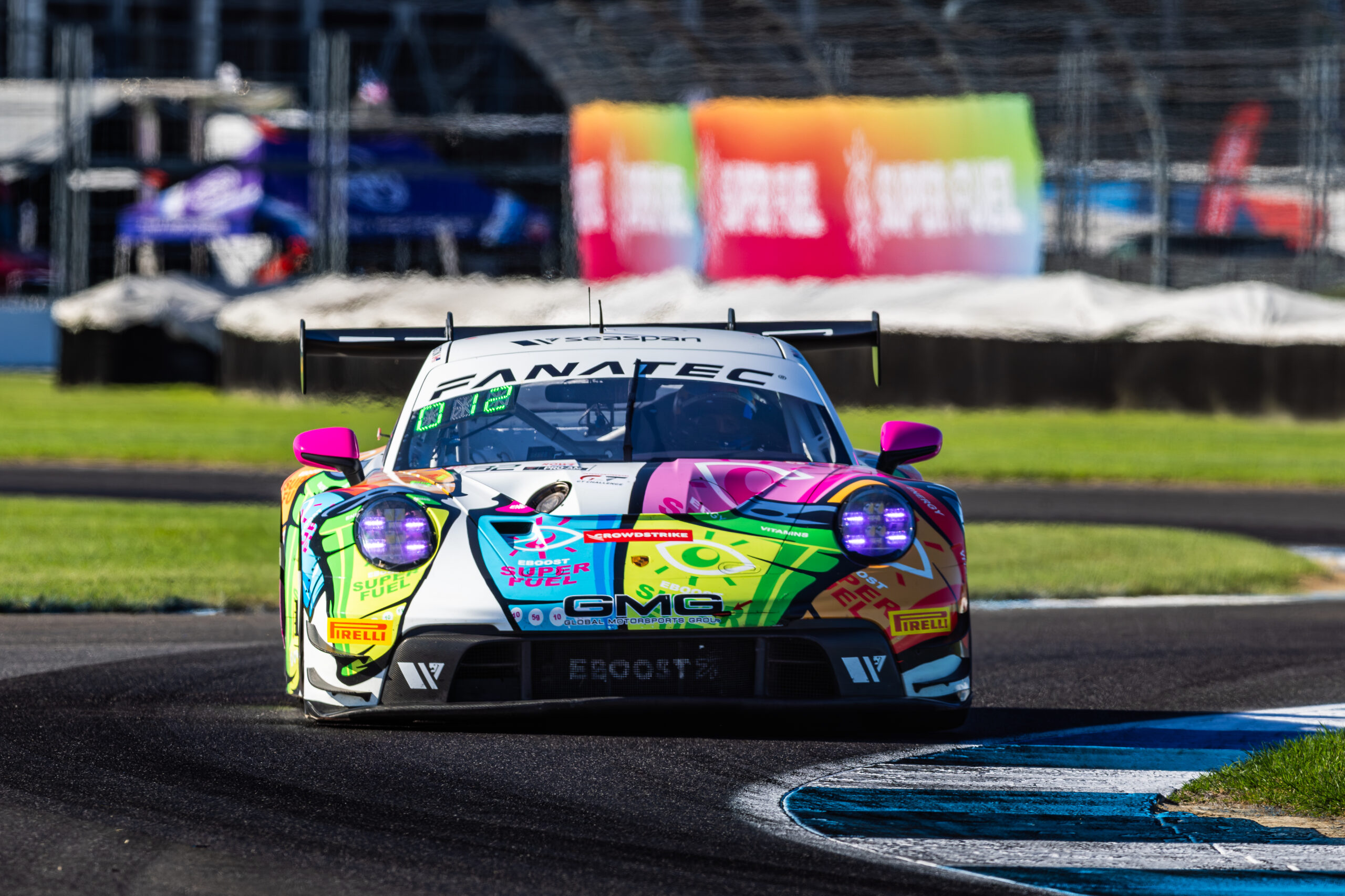 Indy 8h, FP1: GMG Racing Porsche #32 davanti a tutti